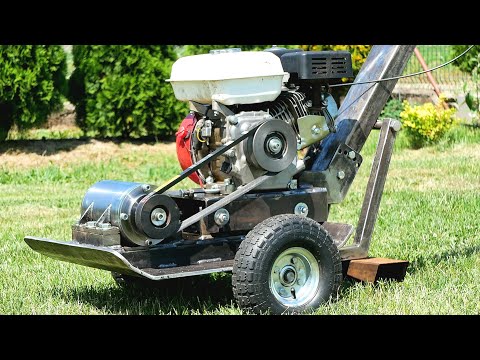 Homemade Soil Compactor with 200cc Engine