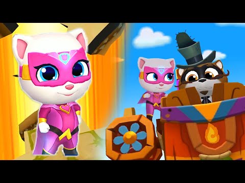 Talking Tom Hero Dash - Angela - Full Screen - BOSSES - Lilu