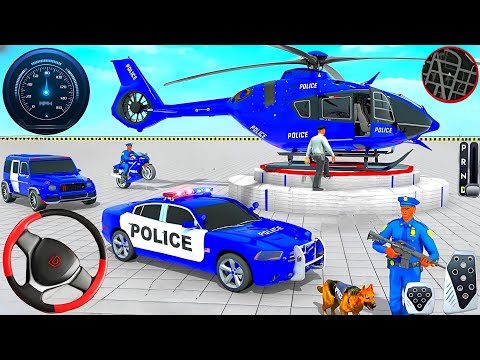 Police Car Chase Simulator 3D Game - Real Cop Cars Driving Simulator 2025 - Android GamePlay