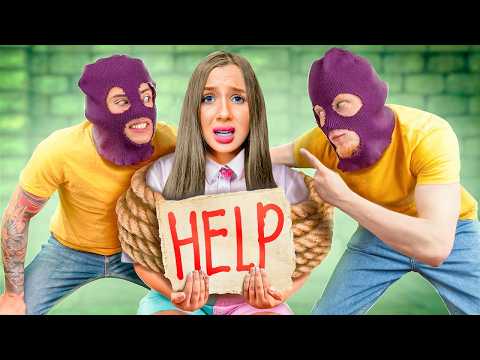 ¡Mia en Busca de Nastya y Artem Desaparecidos! ¡El Rico Ladrón Secuestra a la Niña Pobre!