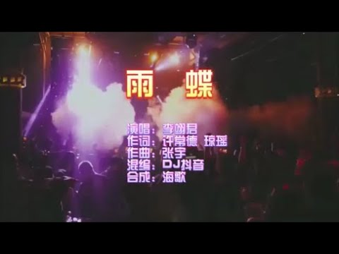 李翊君 《雨蝶 （DJ抖音版）》KTV 導唱字幕 （備有伴奏視頻）