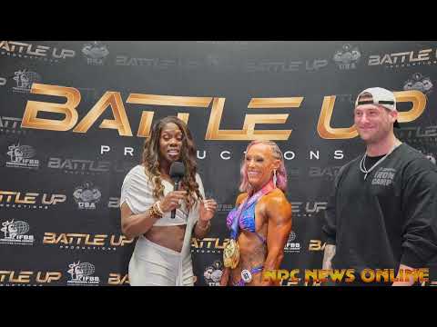 2025 NPC Phil Heath Super Show Interview with Women's Physique Winner Rebecca Adney