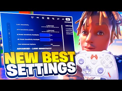 *UPDATED* BEST Controller SETTINGS + Sensitivity Guide! (OG + Chapter 6)