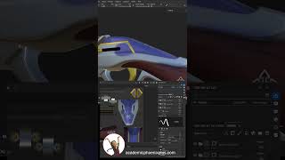 Quick Tip! Fix Substance Painter Weird Painting Issues Fast! #3d #substancepainter #tutorial