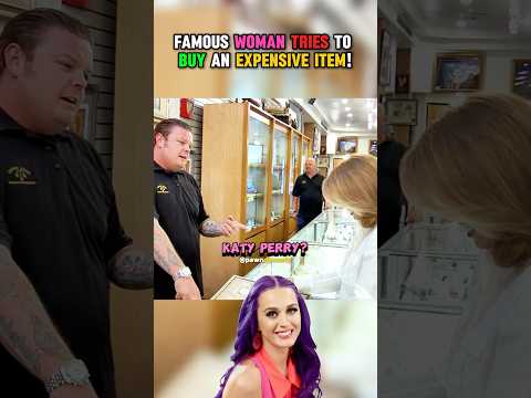 Famous woman tries to buy an expensive item! 😱