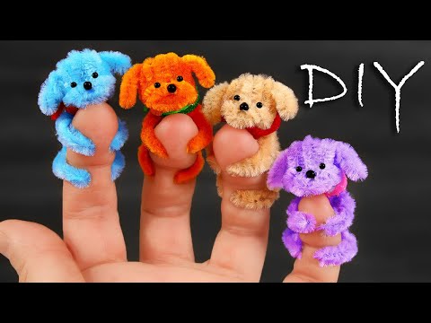 DIY Pipe Cleaner Dog