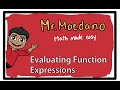 Understanding Functions and Operations