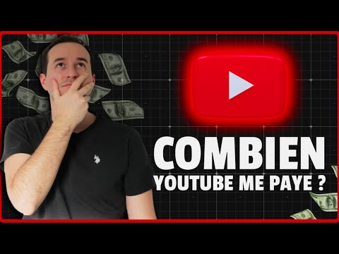 Combien Youtube m'a payé le mois dernier