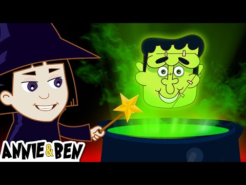 The Witch Casts A Spell On Frankenstein | Halloween Kids Cartoon