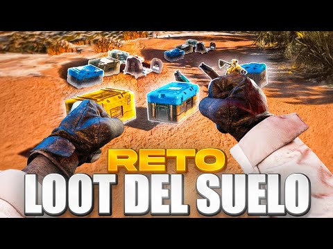 RETO de SOLO LOOT y ARMAS de SUELO en COD WARZONE 2025