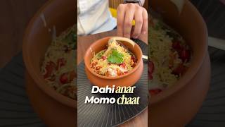 Momo Chaat 🥟 || Indo-Chinese Fusion Dahi Momo 🫢