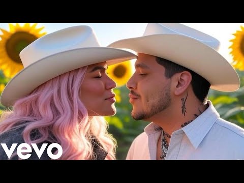 Christian Nodal, Karol G - Me Amaste Y Te Ame (Official Music Video lyrics)