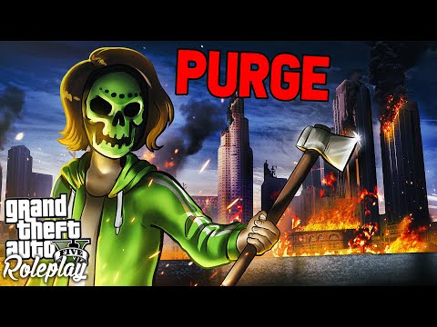 SURVIVING THE PURGE IN GTA RP