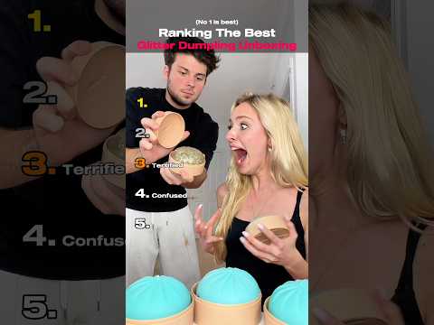 Ranking The BEST Glitter Dumpling Unboxing #shortsviral