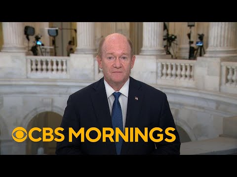 YouTube video thumbnail: Sen. Chris Coons on U.S. Military Buildup in the Caribbean and Possible Escalation