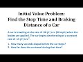 Car Motion and Functions Assessment