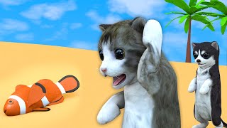 The Cat and the Fish - animated story