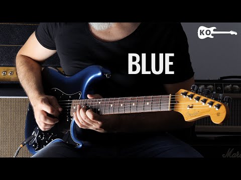 yung kai - blue - Electric Guitar Cover by Kfir Ochaion