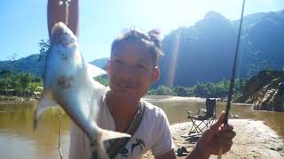 ตกปลาชิลๆปลาบ้ามาย้งไง