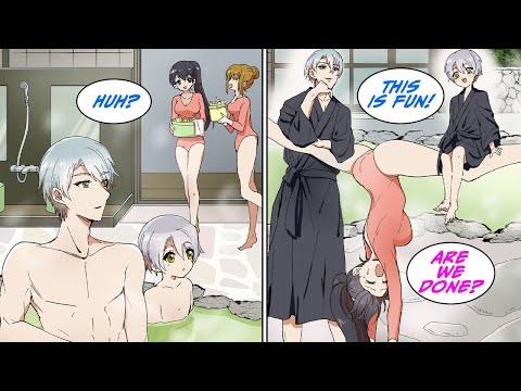 Some weak gymnastics member showed up in the CEO's expensive bath... [Manga Dub]