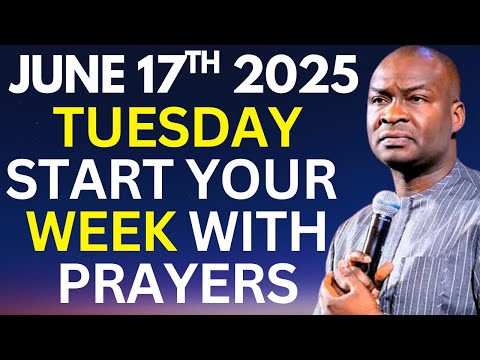 TUESDAY JUNE 17th | Begin This Day With Favour | Apostle Joshua Selman | Victory in This New Week