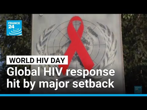 YouTube video thumbnail: Global HIV Response hit by 'Most Significant Setback in Decades', UN Says
