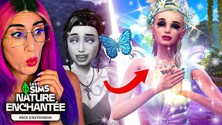 Voilà ce qui arrive quand on devient une FÉE  🧚 (Nature Enchantée) | SIMS 4