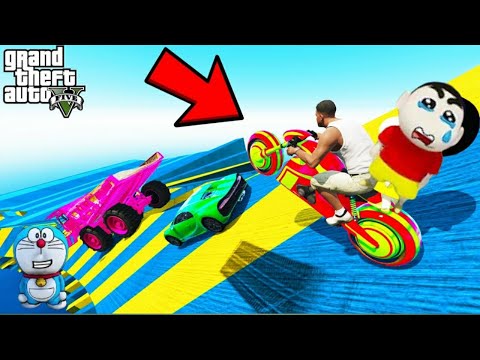 అయ్యో పాపం SHINCHAN || RAMP CHALLANGE ||#gta5 #shinchan #doremon #lakshmigamer