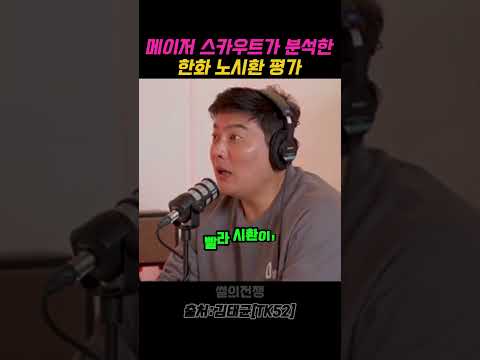 메이저리그스카우트가 분석한 한화노시환