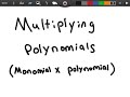Multiplying Polynomials: Monomial and Polynomial Interactions