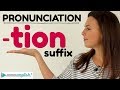 Mastering the -TION Suffix in English Pronunciation