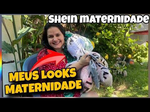 OLHA MEUS LOOKS MATERNIDADE- SHEIN MATERNIDADE