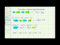 Combining and Subtracting Polynomials