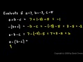 Distributing Negative Signs in Expressions