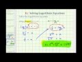 Logarithmic Equations and Exponents