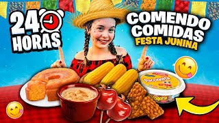 DESAFIO 24 HS DE FESTA JUNINA * Será que consegui ? #festajunina #viralvideo