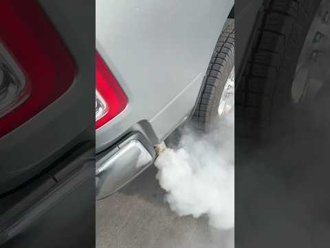 Lady Filled Up Her Husband Truck With Diesel Instead Of Gas! #diesel #truck #dodge