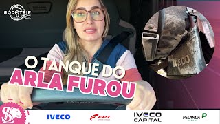 O TANQUE DO ARLA FUROU!