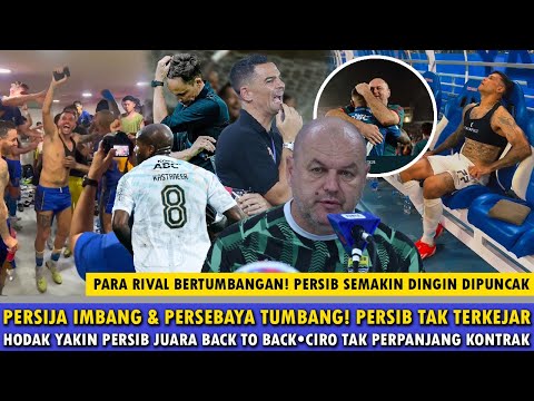 🔵PERSIB TIBA² DAPAT KABAR GEMBIRA😱RIVAL BERTUMBANGAN🔥PERSIB DINGIN DIPUNCAK😭CIRO BERI KODE PAMIT!