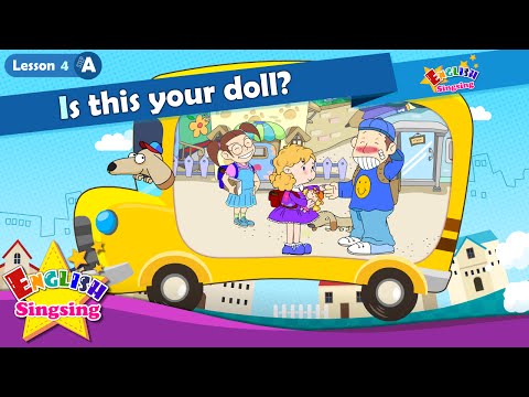Lesson 4_(A)Is this your doll? - Is this yours? - Cartoon Story - English Education - for kids - YouTube