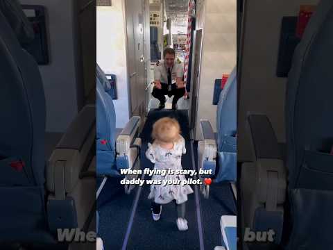 When your daddy is pilot 💓 🎥 jenn.cassandra