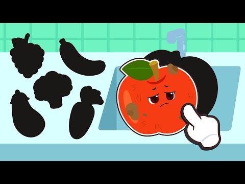 Frutas y Vegetales🍍🍎🍓🍇 : Rompecabezas de Candyko | Juego para Niños | Lotty Friends