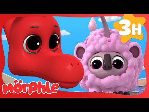 Pink Sheep Sleep 🐑 | Fun Animal Cartoons | @MorphleTV  | Learning for Kids