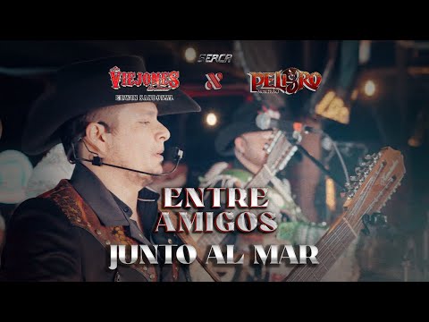 Peligro & Los Viejones de Linares de Edwin Sandoval - Juanto Al Mar ( Video Oficial )