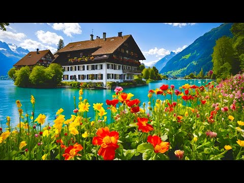 Iseltwald Switzerland🇨🇭Top Travel Destinations in the World 🌎 Swiss Village