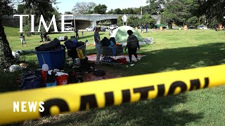 Trump Administration Crack Down on Homeless Encampments Begins in D.C.