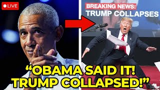 Barack Obama CALLS Trump America's Biggest Mistake — He COLLAPSES on Live TV