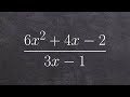Polynomial Division and Verification Concepts