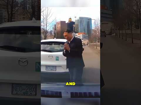 Mazda Driver Gets Instant Karma #dashcam #driving #road