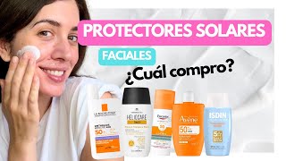 Protectores Solares Faciales Recomendados 2025 (Skincare)